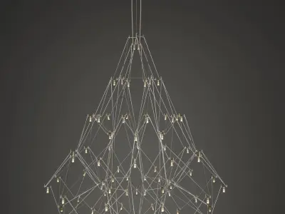 Chandelier Quasar 3D model