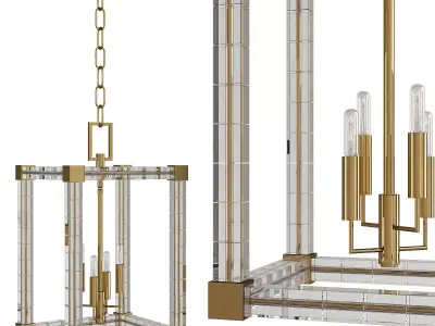 Alpine Pendant Low-poly 3D model