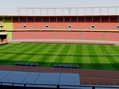 Workers Stadium - Beijing China 3D model