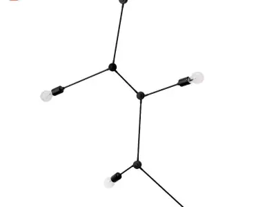 Menu Tribeca Harrison Chandelier  3D model