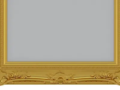 Classic Frame 07  3D model