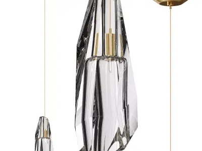 Luma Mini Pendant by lightology 3D model