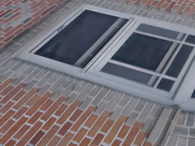 Wall with the Window 3D model