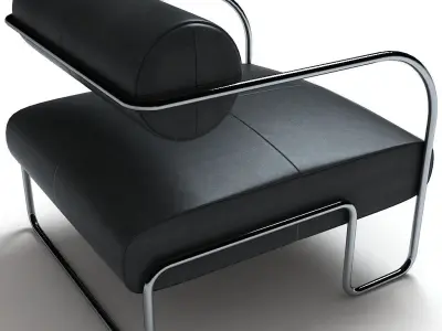 Ardent Club Chair 3D model