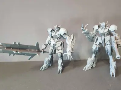 B-Rex Battle Suit  3D print model