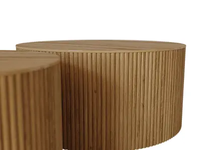 Coffee table WOODY 3D model