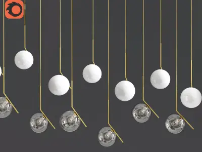 IC Lights Suspension 3D model