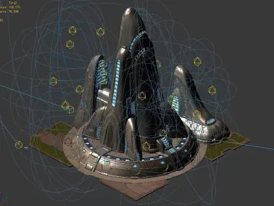 Enhanced - Laboratory Research 03 3D model