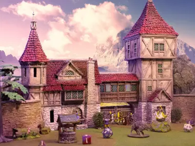 Gracewindale - Gatehouse 3D print model