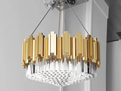 Chandelier BARCLAY by Romatti 3D model