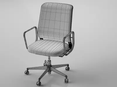 Office Chair 08 3D model