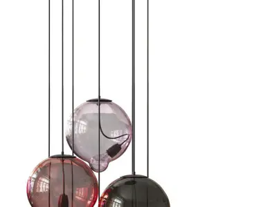 Meltdown Pendant Lamp 3D model