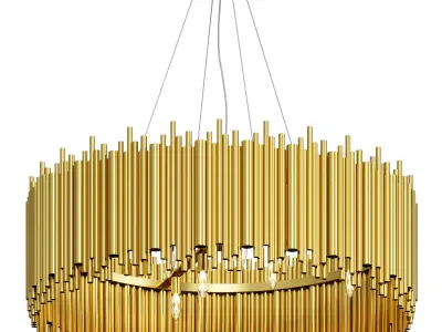  Brubeck Delightfull 100 OVAL Chandelier  3D model