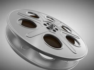 FILM AND REEL 3D model