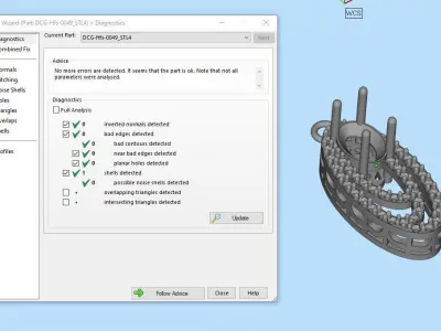 Half set 0049 3D print model