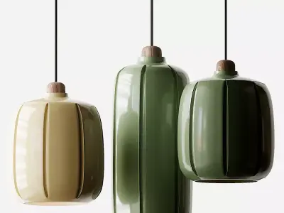 Cosse pendant small and large from Enrico Zanolla 3D model