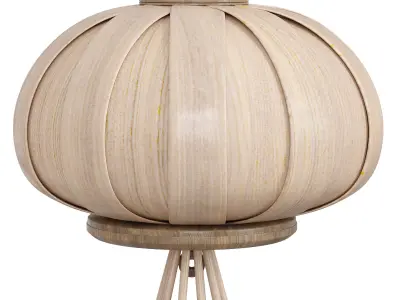  Baby Bloom Short Tower Lamp by Luxdeco 3D model