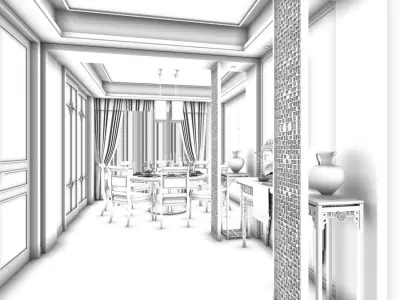 Business - Food Beverage 7-0104 3D model