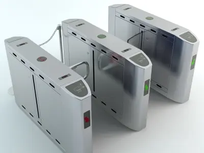 Intelligent Flap Gate 3D model