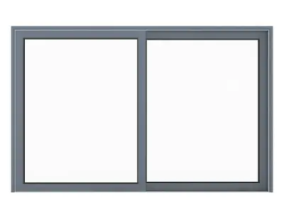 Metal Window 07 3D model