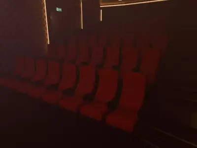 Theater 1 at the movie theater 3D model