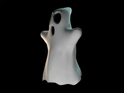 halloween ghost 3D model