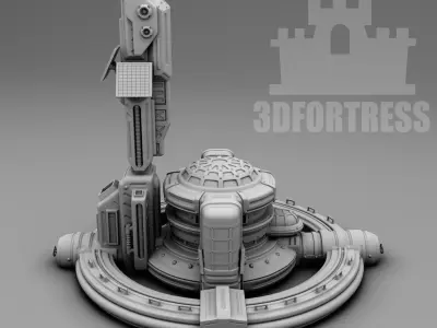 Mars electrical laboratory 3D print model