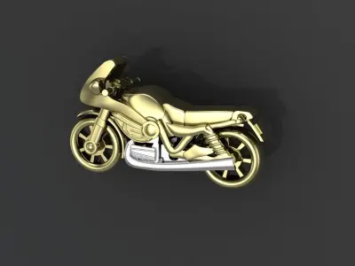 Motor bike  3D print model