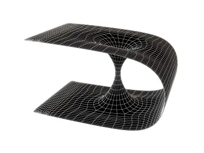 Wormhole v3 005 Low-poly 3D model