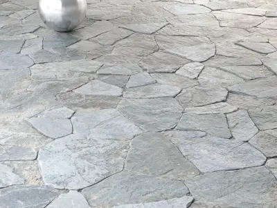 Mrf Pavement Set16 Low-poly 3D model