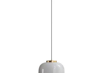  Kace Single Light Glass Dimmable Pendant 3D model