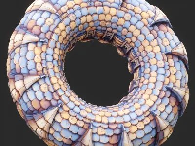 Stylized Roof Seamless Texture  Texture