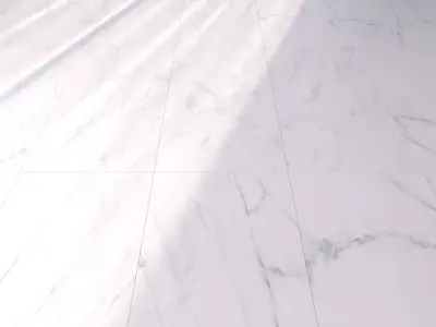 Marble Floor Classic Carrara White Set 2 Texture