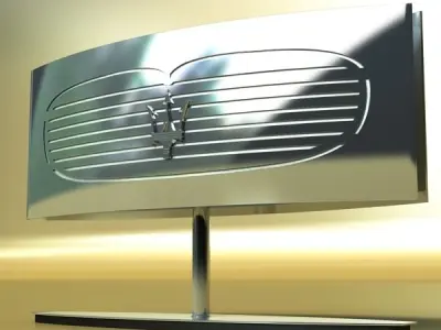 Modern Table Lamp 06 Maserati 3D model