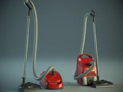 Vacuum Cleaner PBR Low-poly 3D model