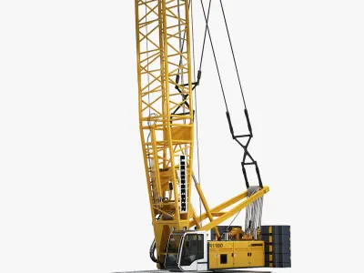  LIEBHERR LR1160 Rigged Crawler Crane 