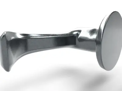 Door Handle Low-poly 3D model buy