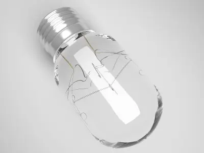 Microwave Lamp 3D model