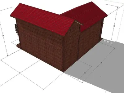 Creative Design-Holiday Cabin-096 3D model