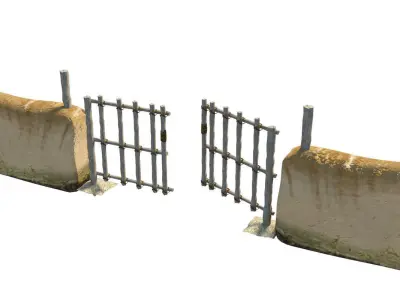 Adobe Farm House 3D model