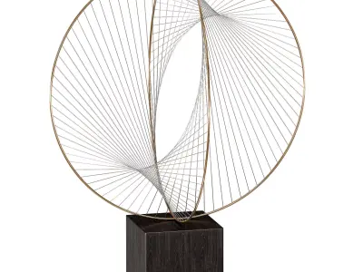 Abstract sculpture by Jack Eagan 3D model