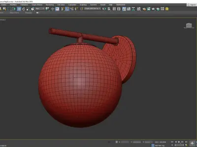 Lupita Sconce Low-poly 3D model