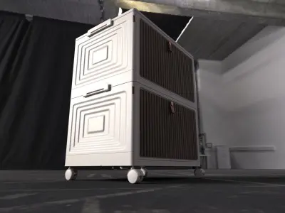 Shoe cabinet  3D model