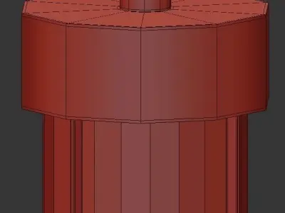 Cabin Semi 3D model