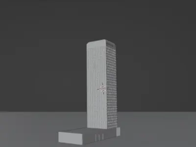 EPIC VENTURES BUILDING Free low-poly 3D model