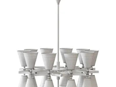 Pendant lamp Charles 3D model