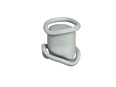 SciFi Shape Object Low Poly Low-poly 3D model 30