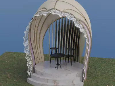 The Ladys Gazebo 3D model