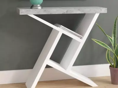 Ayling Accent Table Console 3D model