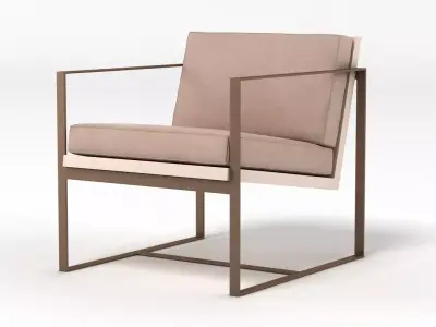 Redford House Manhattan Armchair 3D model